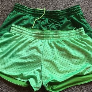 2 Nike Dri-Fit shorts